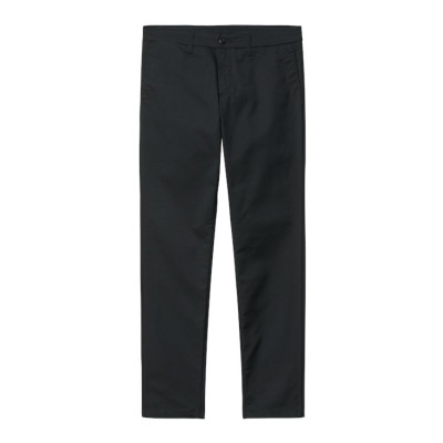 Carhartt WIP - Pantalon velours Femme Master Pant noir