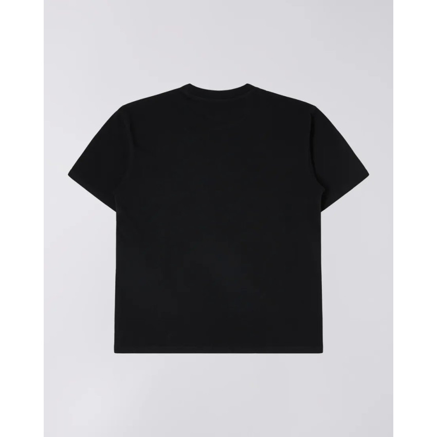 Tee-shirt manches courtes Homme EDWIN Basic Noir Cloane Vannes