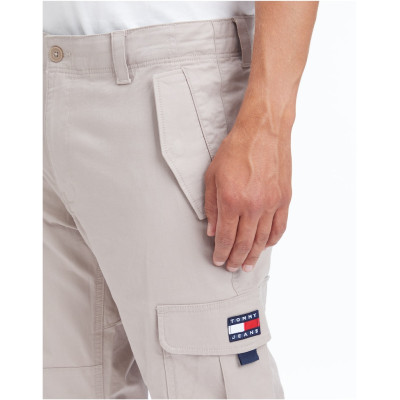 Pantalon Cargo Homme Coton Biologique Beige