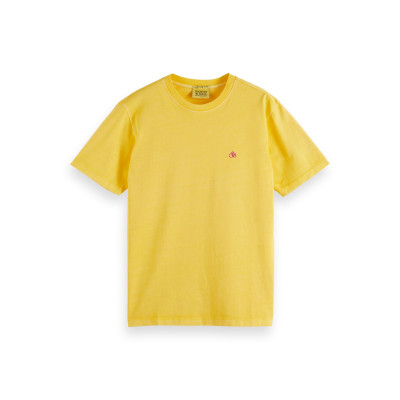 T-Shirt Homme Scotch & Soda GARMENT Jaune Cloane Vannes