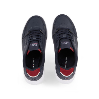 Baskets sneakers Tommy Hilfiger bleu marine blanc et rouge pour hom