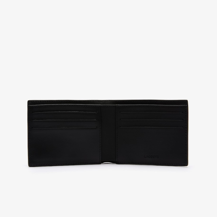 Portefeuille Homme Lacoste SMALL BILLFOLD Noir Cloane Vannes NH1115FG 000