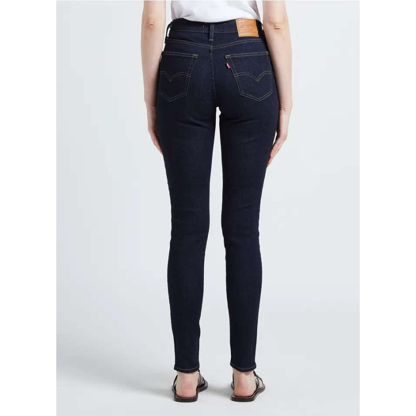 Jean Femme Levi's 721 SKINNY Denim Dark Cloane Vannes