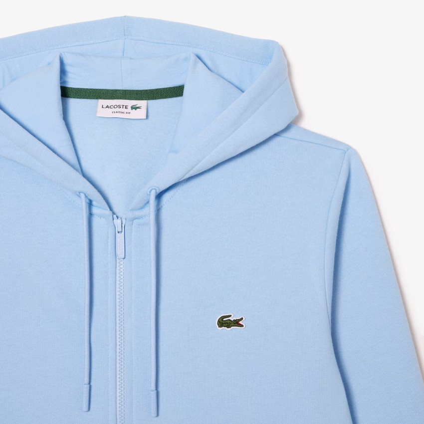 Sweat à Capuche Lacoste Homme ZIP Bleu Ciel Cloane Vannes SH9626