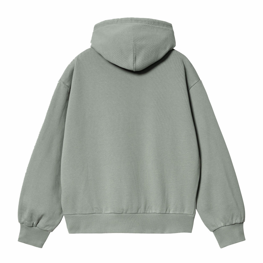 Sweat à Capuche Carhartt Wip Femme CASEY Vert Clair Cloane Vannes I032644