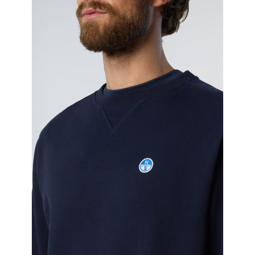 Sweat Homme North Sails BASIC Bleu Marine Cloane Vannes 691220