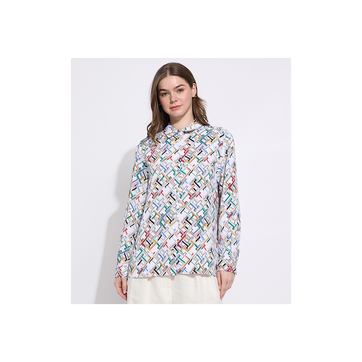 TOMMY HILFIGER - Chemise fluide Femme RELAXED | E-Shop CLOANE