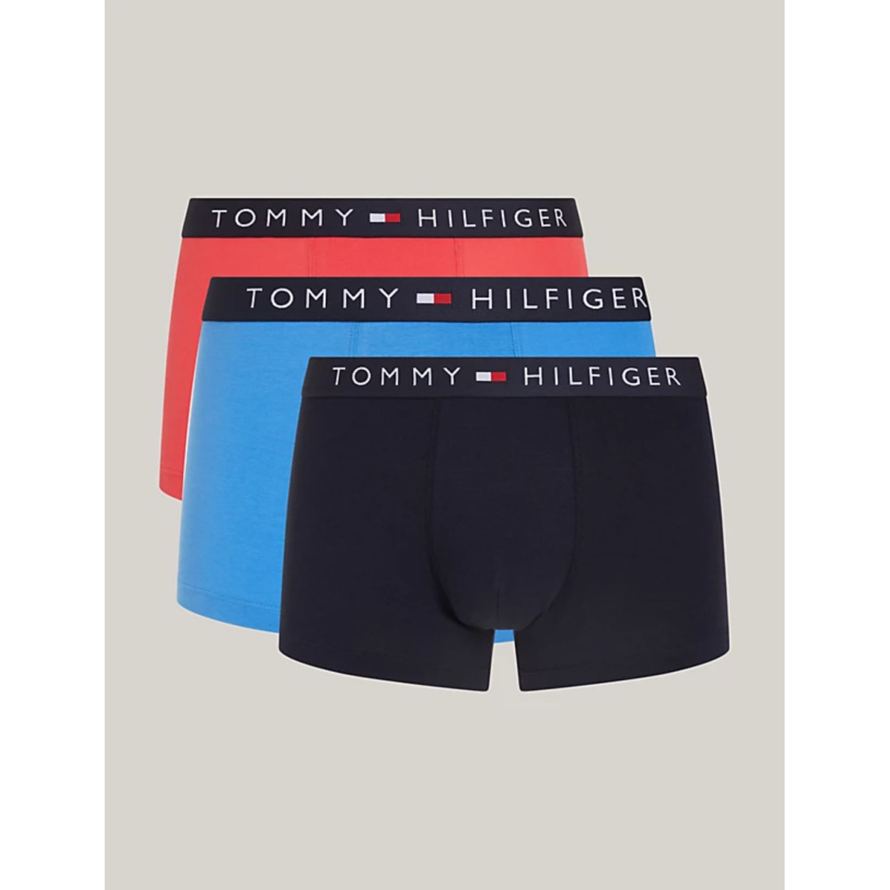 TOMMY HILFIGER - Boxers Homme 3 pièces TRUNK Multicolore | E-Shop CLOANE