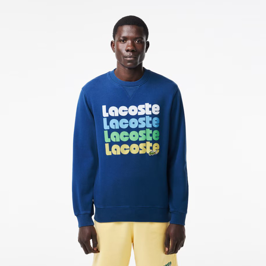 Sweat Homme JOGGER Bleu Lacoste SH7504 HBM