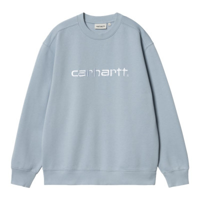 Sweat Carhartt Wip Femme Bleu Ciel Cloane Vannes I033647 17N