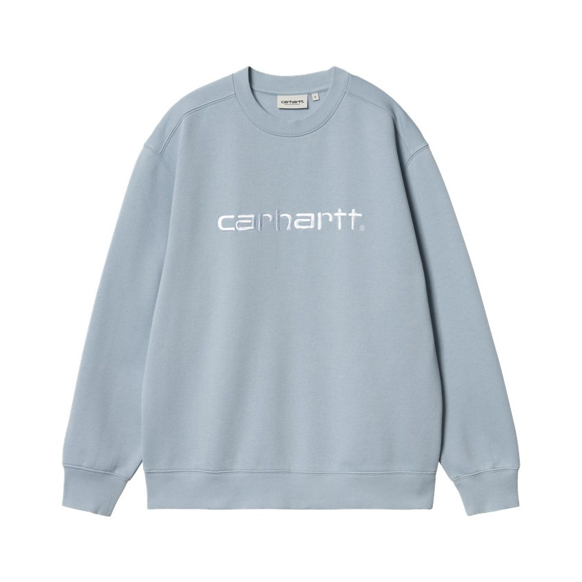 Sweat Carhartt Wip Femme Bleu Ciel Cloane Vannes I033647 17N