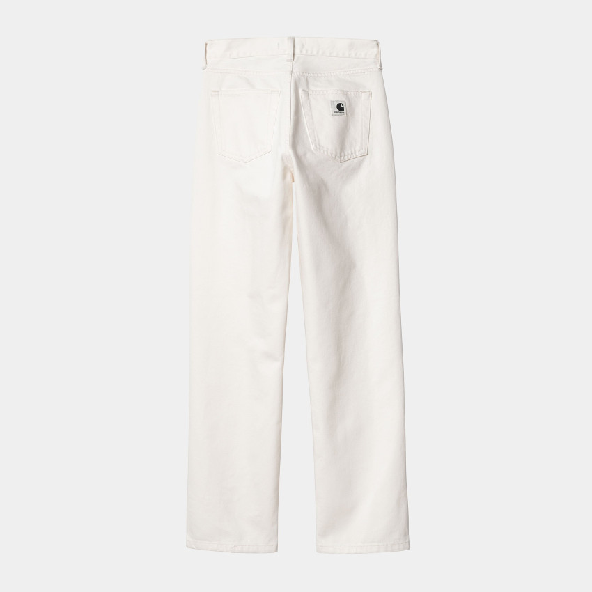 Jean Femme Carhartt Wip NOXON Blanc Cloane Vannes I031920 02 02