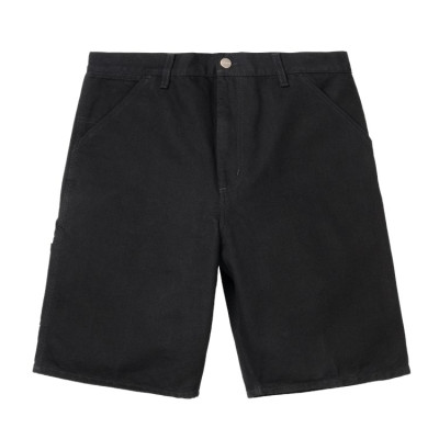 Short Homme Carhartt Wip SINGLE KNEE Noir Cloane Vannes I027942 89