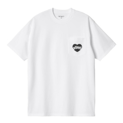 T-Shirt Homme Carhartt Wip AMOUR POCKET Noir Cloane Vannes