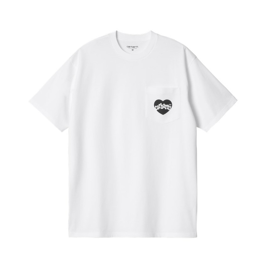 T-Shirt Homme Carhartt Wip AMOUR POCKET Noir Cloane Vannes