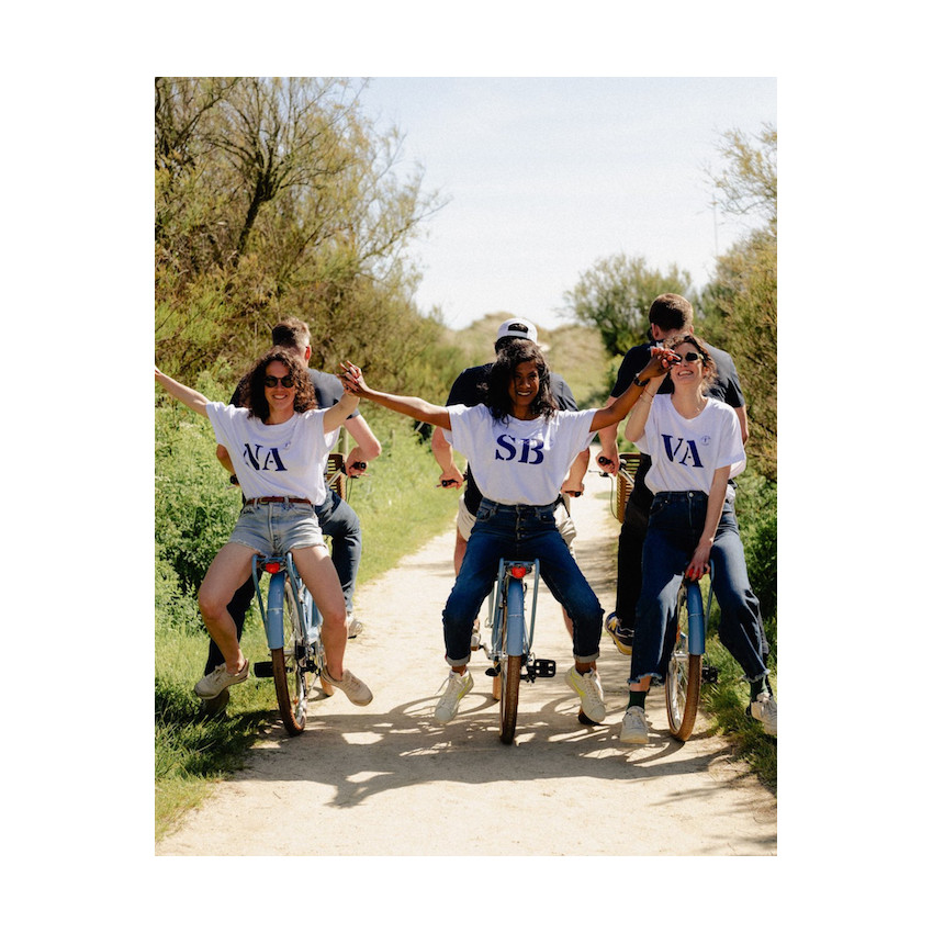 T-Shirt Femme Quartier Iodé VANNES Blanc Cloane Vannes