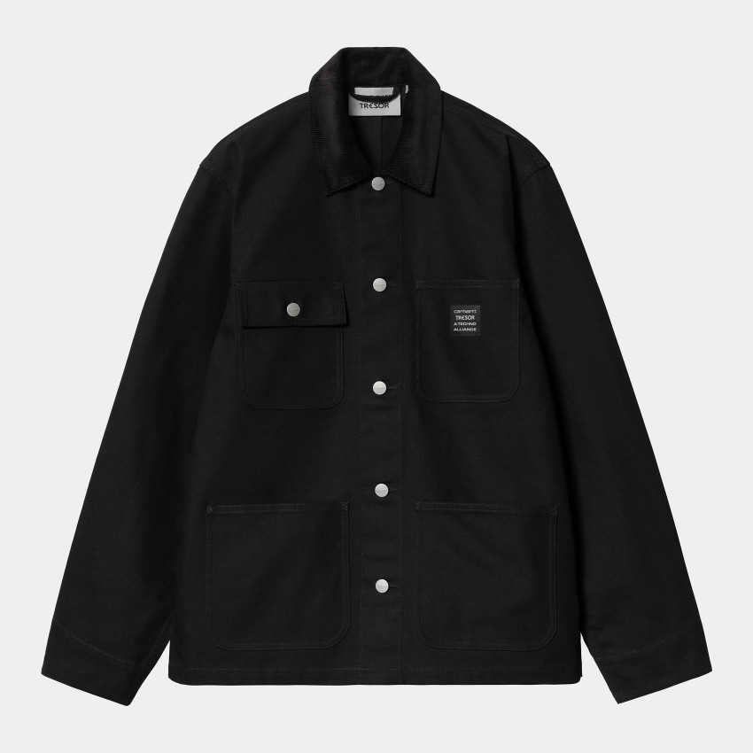 Veste Homme MICHIGAN WAY OF THE LIGHT Noir TRESOR X CARHARTT WIP I032683 1X9