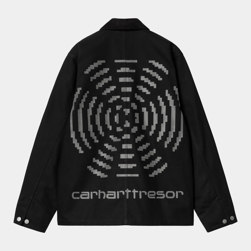 Veste Homme MICHIGAN WAY OF THE LIGHT Noir TRESOR X CARHARTT WIP I032683 1X9