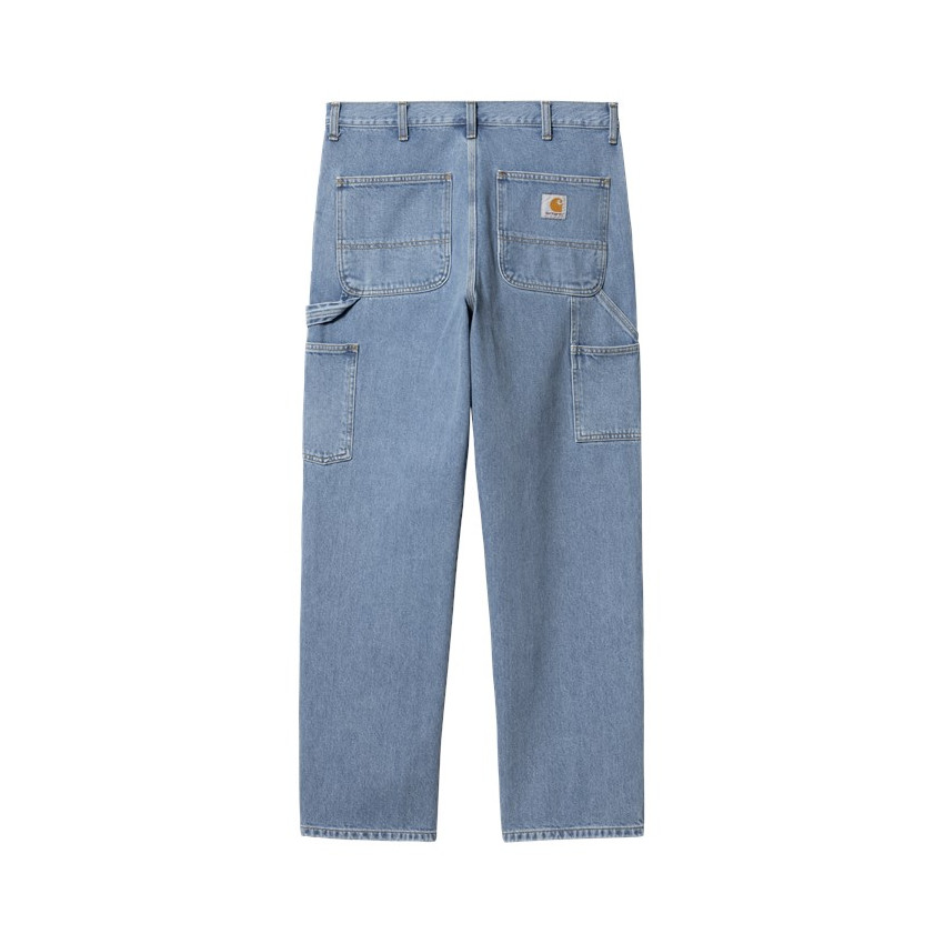 Jean Homme Carhartt Wip DOUBLE KNEE Denim Light Cloane Vannes I032699 01 12