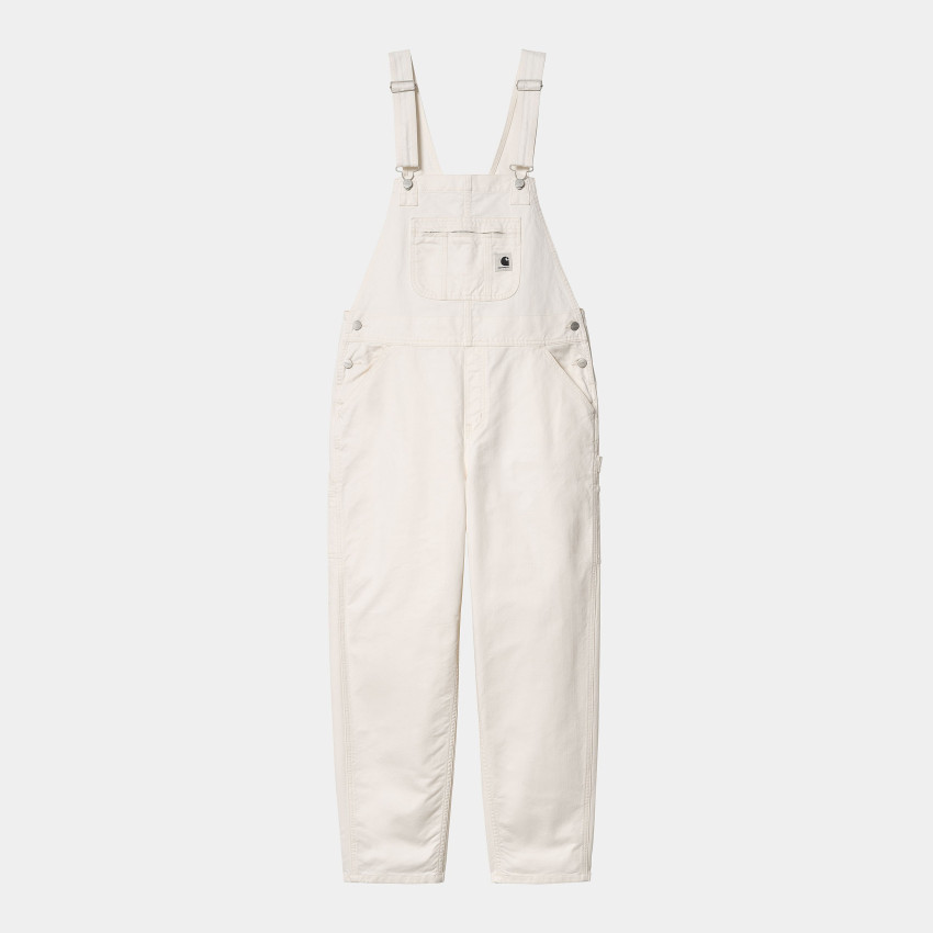 Salopette Femme Carhartt Wip NORRIS BIB OVERALL Crème Cloane Vannes I033567 D6 02