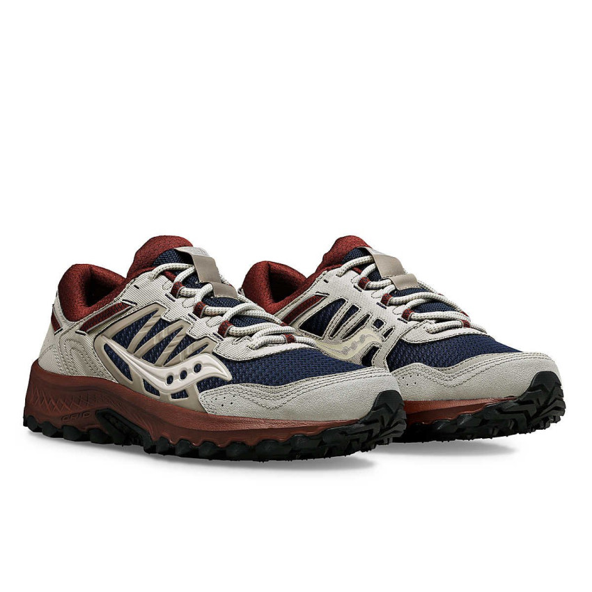 Baskets Homme Saucony GRID PEAK Bleu Marine Cloane Vannes