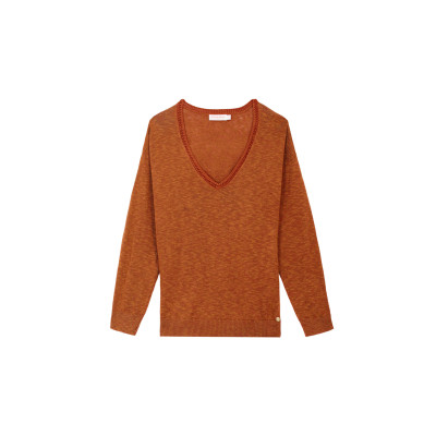 Pull Femme MADDLY Beige ou Camel