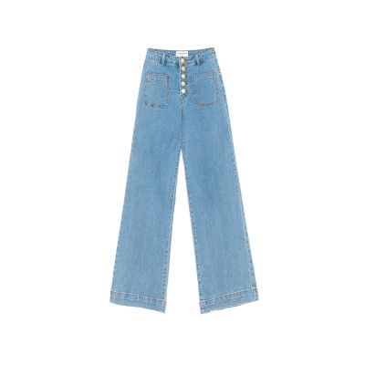 Jean Femme La Petite Etoile ATLANTA LIGHT STONE Denim Light Cloane Vannes