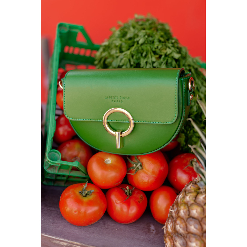 Sac à Main en cuir La Petite Etoile Femme JIM Vert Cloane Vannes