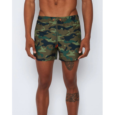 Short De Bain Homme Camouflage