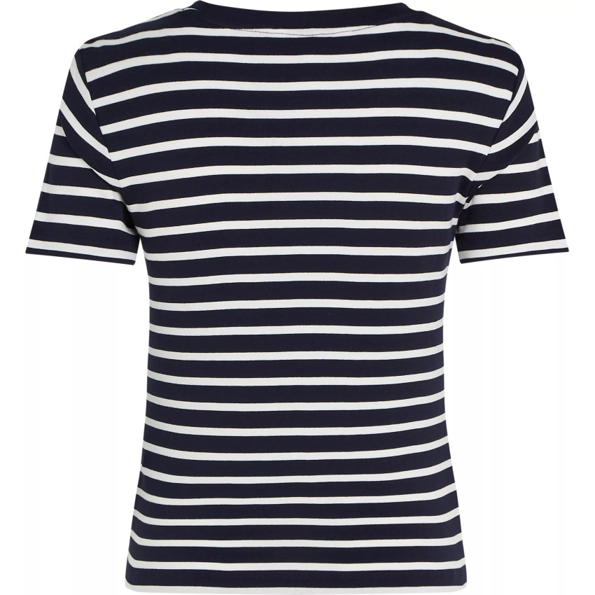 T-Shirt Femme WW0WW40587 0A6	 CODY Bleu Marine Cloane Vannes