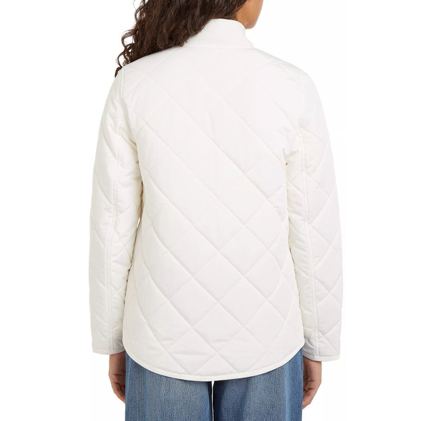 Blouson Femme Tommy Hilfiger  QUILTED BOMBER Blanc Cloane Vannes WW0WW42376