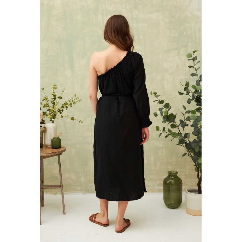 Robe Femme Chicosoleil PEPITA Noir Cloane Vannes