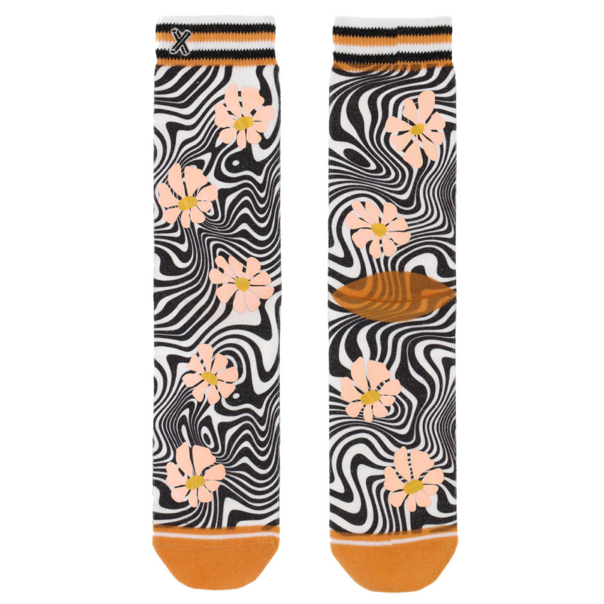 Chaussettes Femme XPOOOS RETRO FLOWERS Cloane Vannes