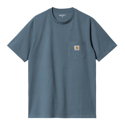 T-Shirt Carhartt Wip Homme POCKET Bleu Cloane Vannes I030434 2BT