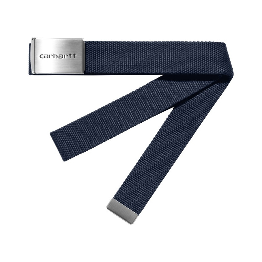 Ceinture en Toile Homme Carhartt Wip CLIP Bleu Marine Cloane Vannes