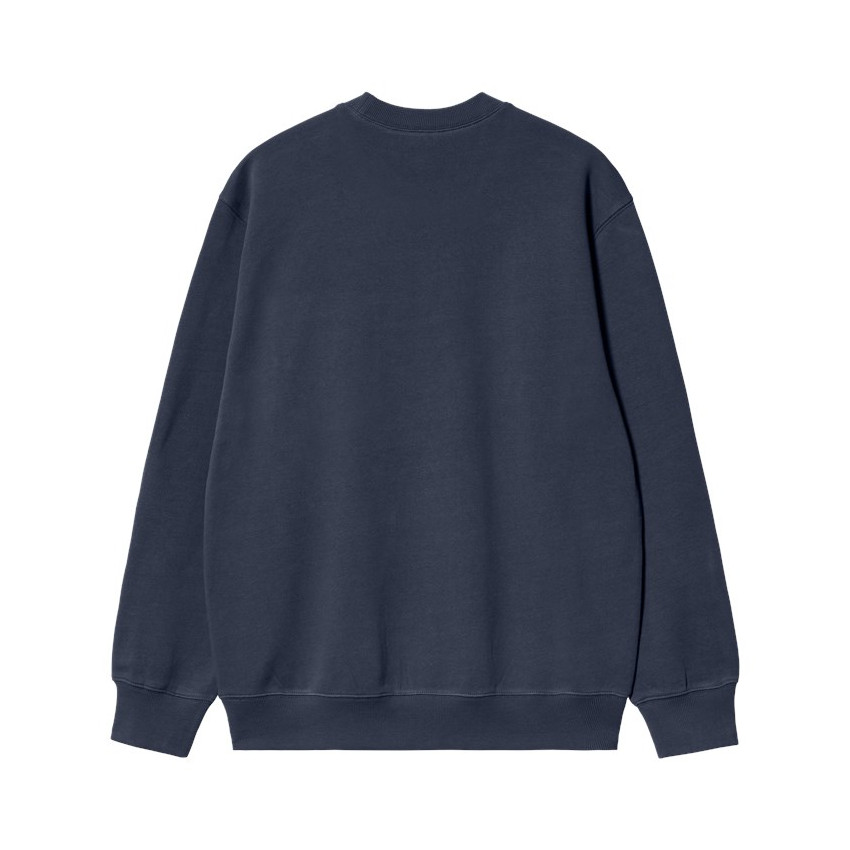 Sweat Homme EMBROIDERY Bleu Foncé Carhartt Wip Cloane Vannes