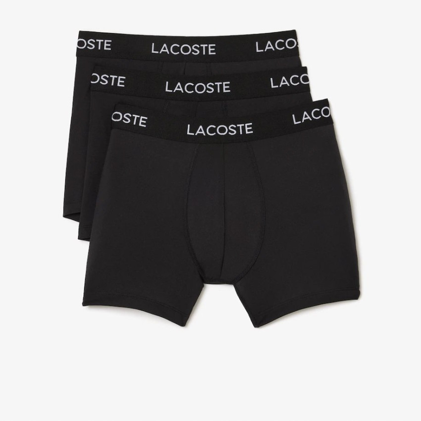 Lot de 3 Boxers Lacoste Homme Noir Cloane Vannes 5H9623 031