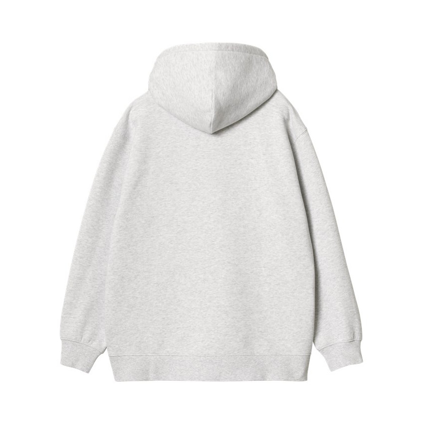 Sweat à Capuche Femme Carhartt Wip HOODED Gris Clair Cloane Vannes