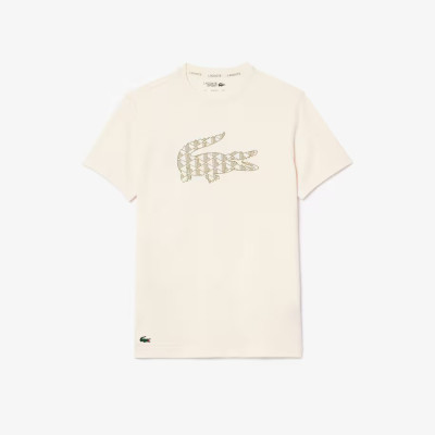 T-Shirt Lacoste Homme TENNIS Beige Cloane Vannes