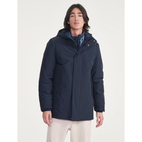 Parka Homme AIGLE MTD OUATE Bleu Marine Cloane Vannes AIW22MOUI008 AB643