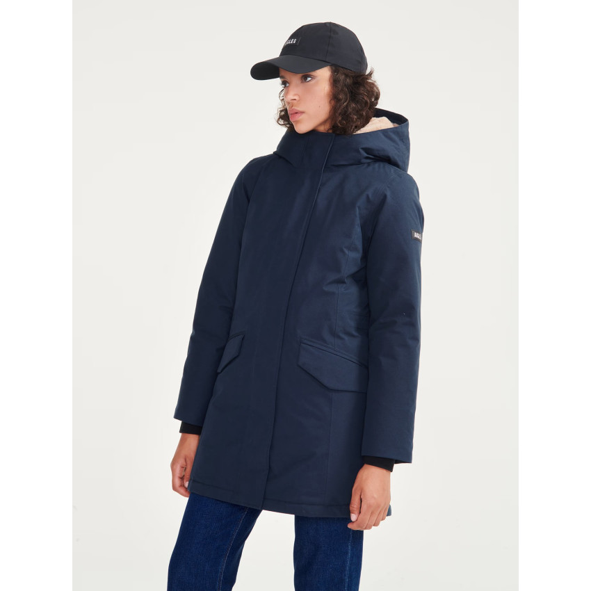 Parka Femme AIGLE GORE-TEX Bleu Marine Cloane Vannes AIW23WOUI013