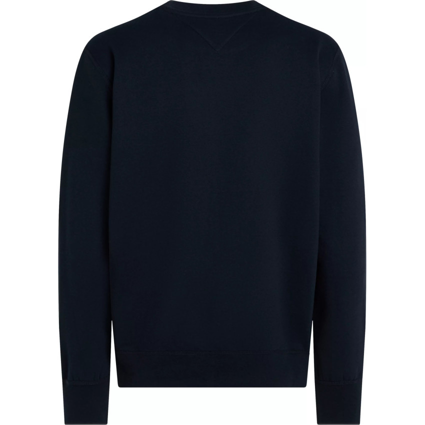 Sweat Homme TOMMY HILFIGER ESSENTIAL FLEECE Bleu Marine Cloane Vannes MW0MW37232