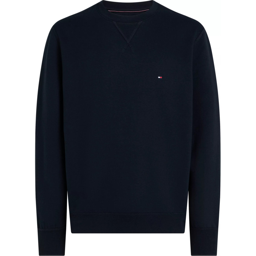 Sweat Homme TOMMY HILFIGER ESSENTIAL FLEECE Bleu Marine Cloane Vannes MW0MW37232