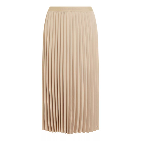 Jupe Femme TOMMY HILFIGER FLUID PLEATED Beige Cloane Vannes WW0WW41793 AEG