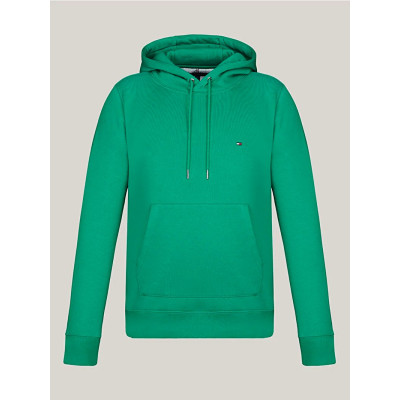 Sweat à Capuche Homme TOMMY HILFIGER CLASSIC FLAG Vert Cloane Vannes MW0MW33632 L4B