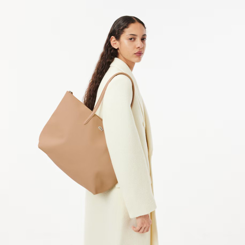 Sac à Main Femme Lacoste SHOPPING L Beige Cloane Vannes NF1888PO C87