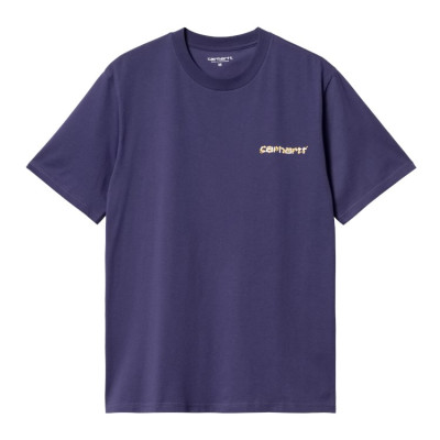 T-Shirt Homme Carhartt Wip NOODLE SOUP Violet Cloane Vannes I033971