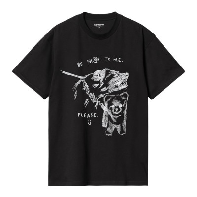 T-Shirt Homme Carhartt Wip PEPE BE NICE Noir Cloane Vannes I033983 0D2