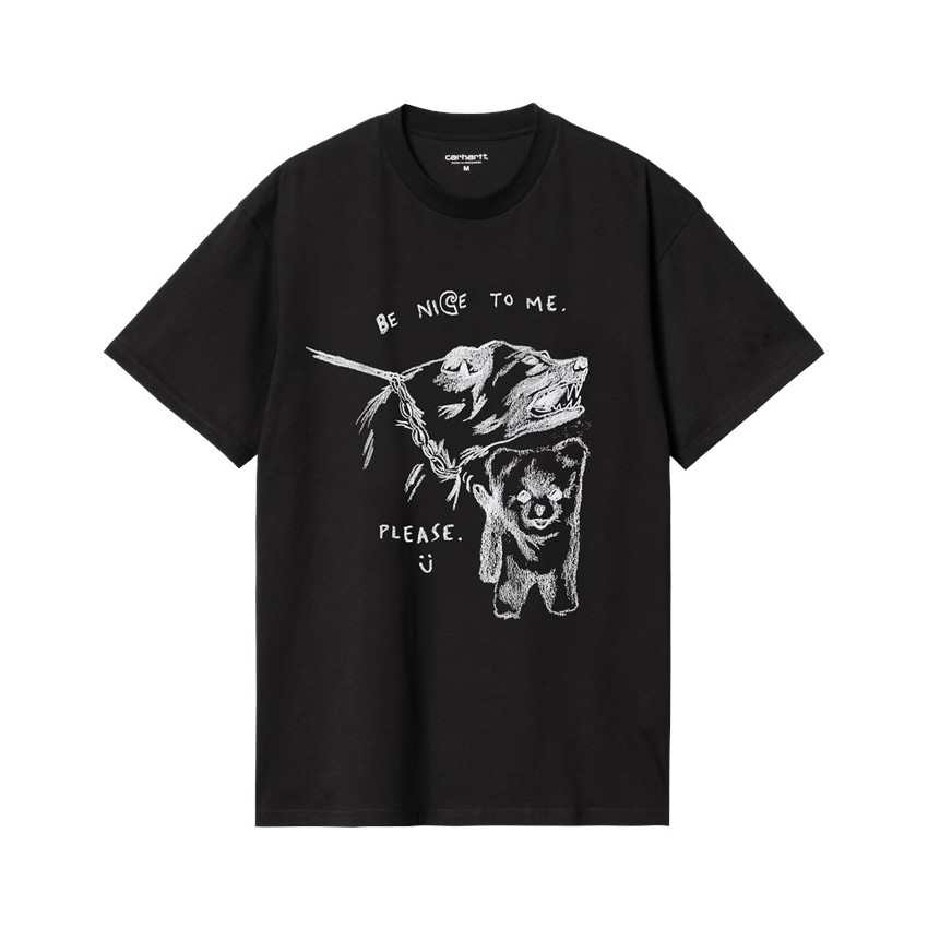 T-Shirt Homme Carhartt Wip PEPE BE NICE Noir Cloane Vannes I033983 0D2