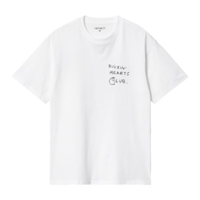 T-Shirt Homme Carhartt Wip PEPE B.H.C Blanc Cloane Vannes I033984 02